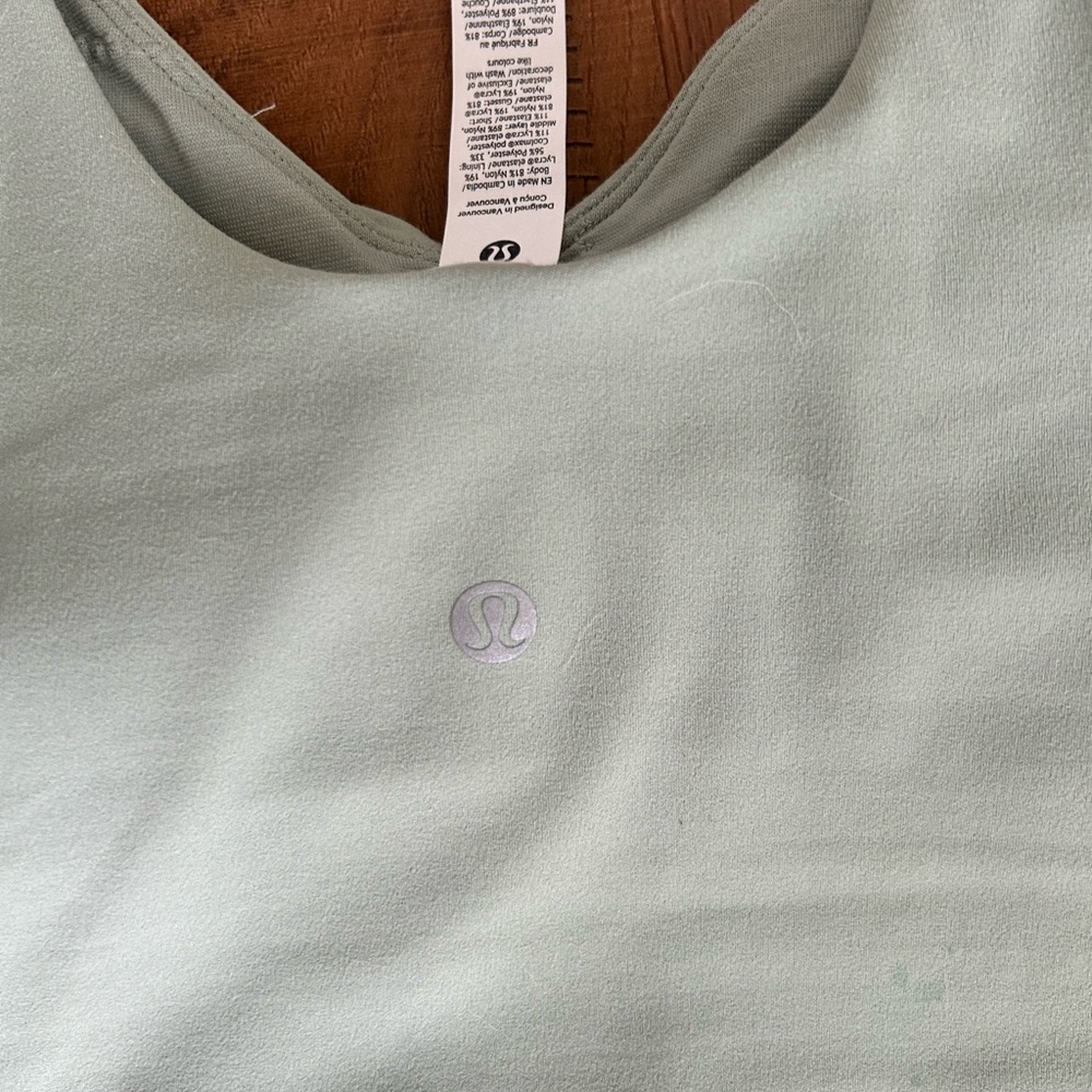 lululemon athletica sage Green Mini Dress - Picture 3 of 4